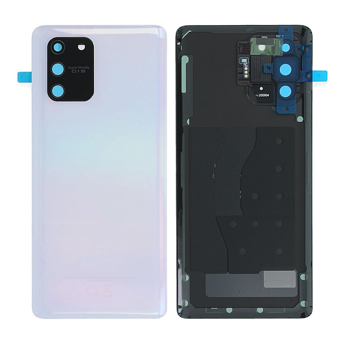 Samsung Galaxy S10 Lite (SM-G770F) Baksida Original - Vit image 1