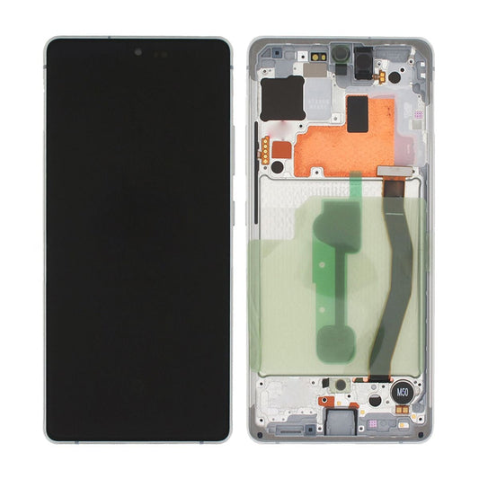 Samsung Galaxy S10 Lite (SM-G770F) Skärm med LCD Display Original - Vit image 1