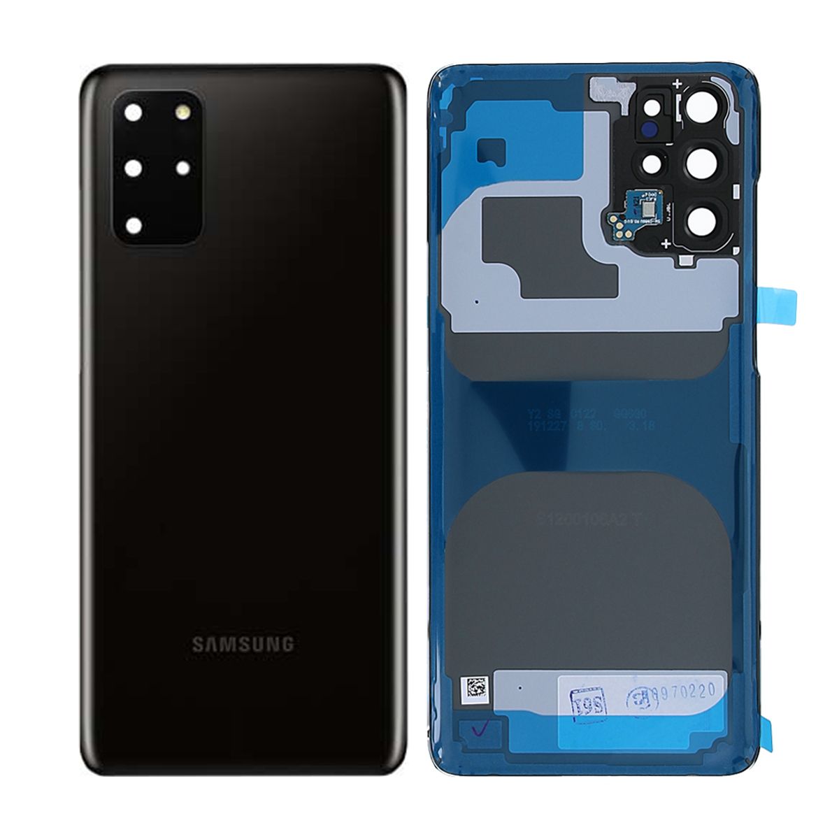 Samsung Galaxy S20 Plus (SM-G985F) Baksida Original - Svart image 1