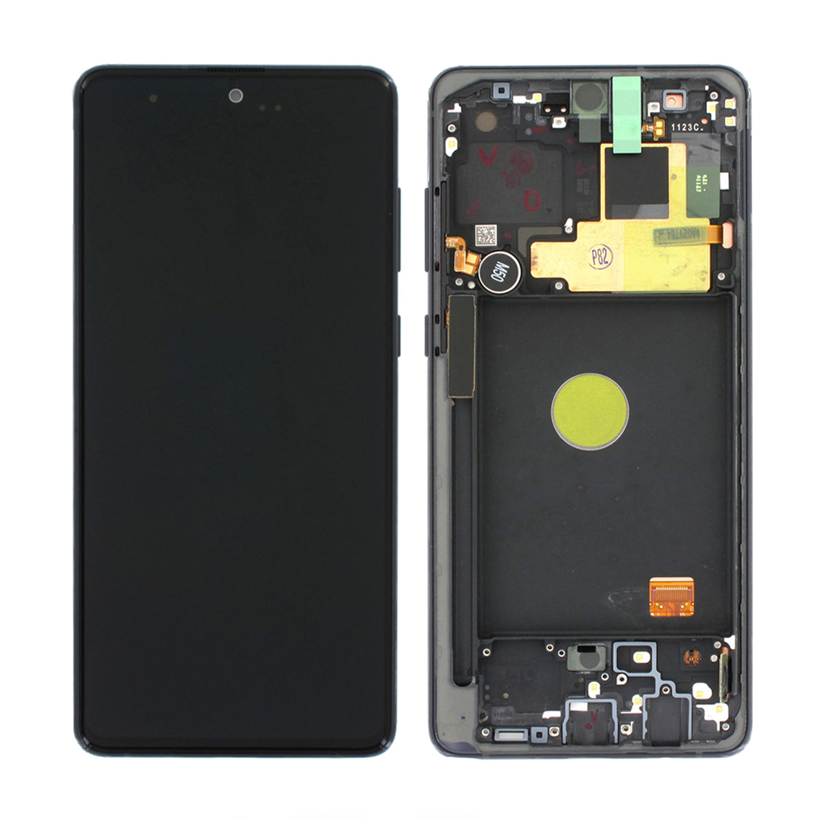 Samsung Galaxy Note 10 Lite (SM-N770F) Skärm med LCD Display Original - Svart image 1