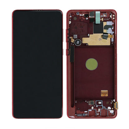 Samsung Galaxy Note 10 Lite (SM-N770F) Skärm med LCD Display Original - Röd image 1