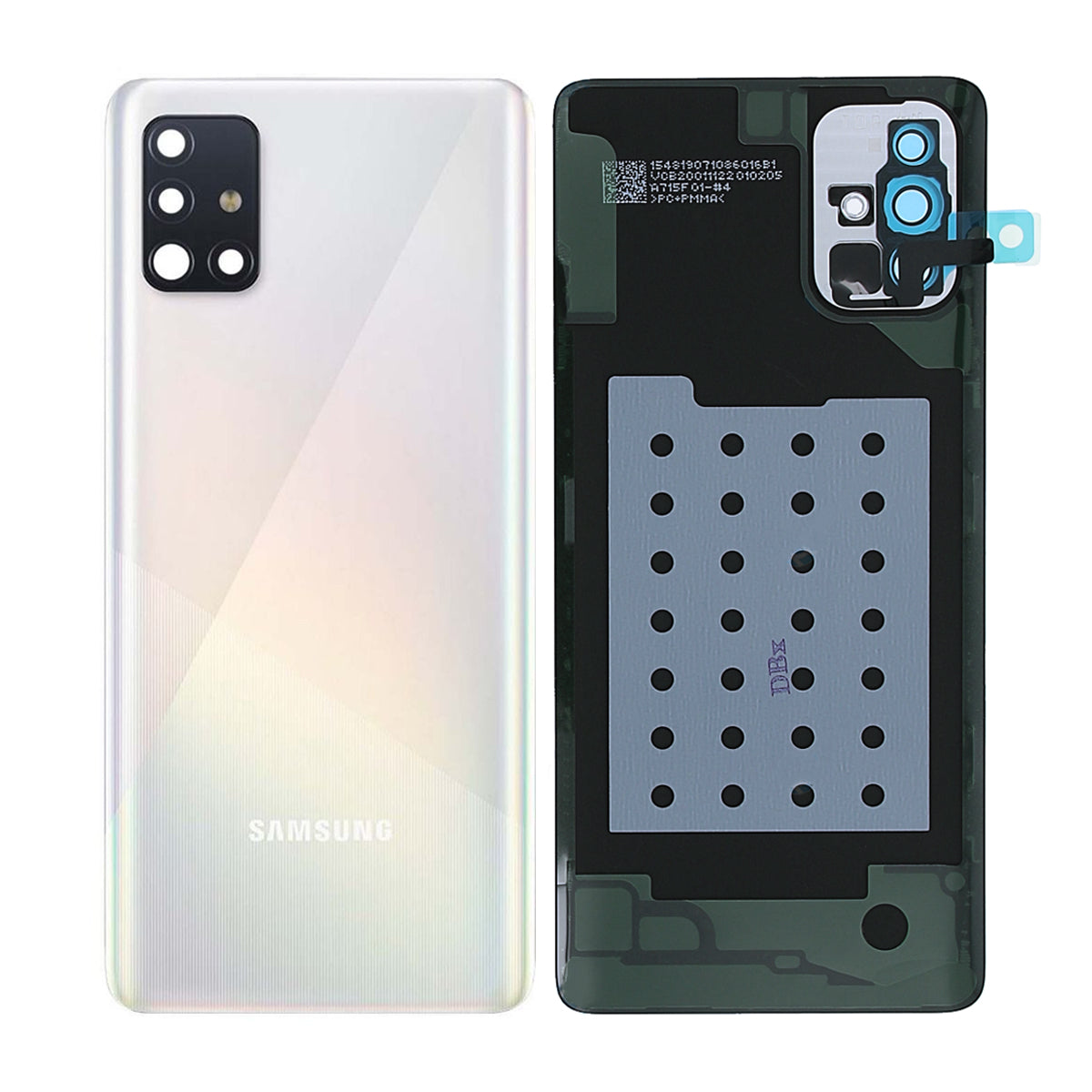 Samsung Galaxy A71 (SM-A715F) Baksida Original - Silver image 1