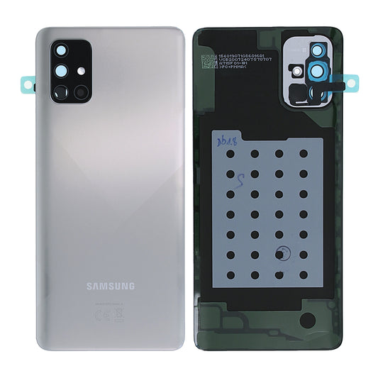 Samsung Galaxy A71 (SM-A715F) Baksida Original - Haze Crush Silver image 1