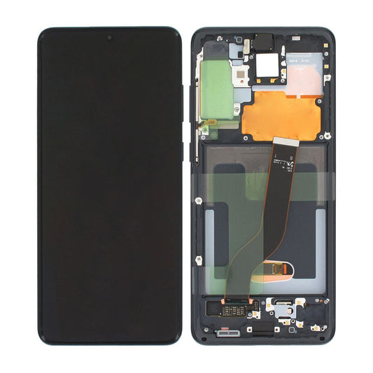 Samsung Galaxy S20 Plus 5G (SM-G986F) Skärm med LCD Display Original - Svart image 1