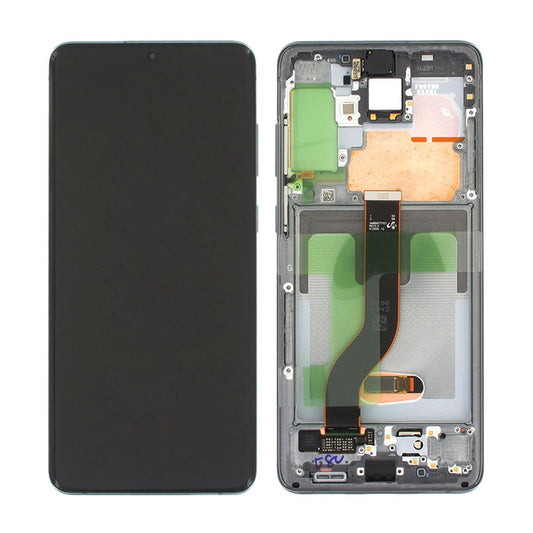 Samsung Galaxy S20 Plus 5G (SM-G985F) Skärm med LCD Display Original - Grå image 1