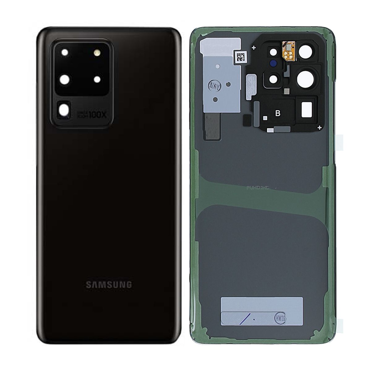 Samsung Galaxy S20 Ultra SM-G988F Baksida Original - Svart image 1