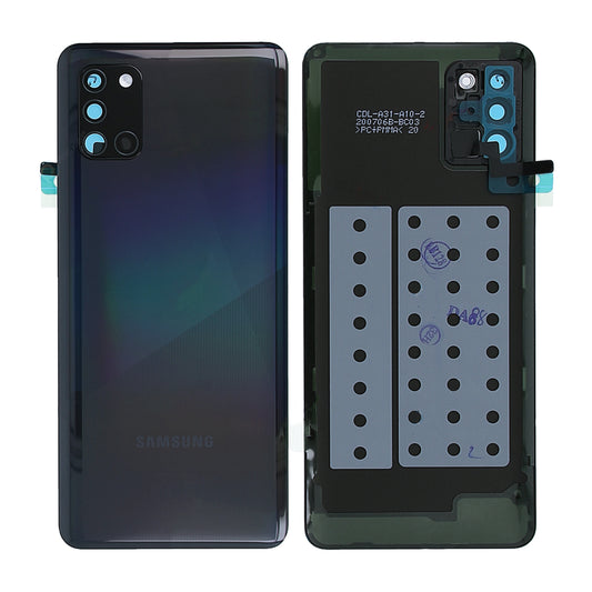 Samsung Galaxy A31 (SM-A315F) Baksida Original - Prism Crush Svart image 1