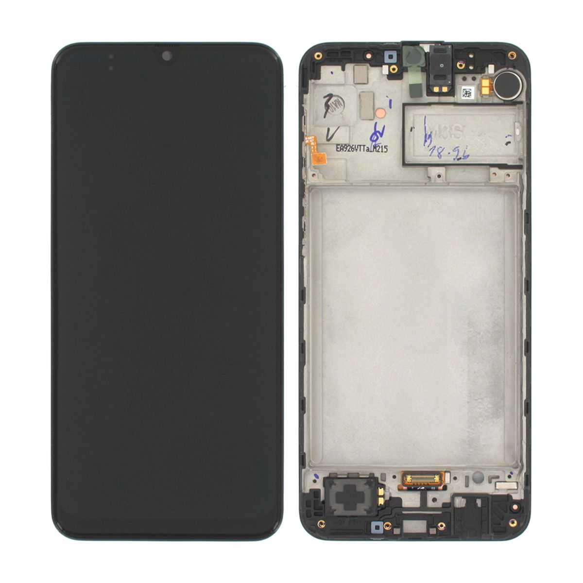 Samaung Galaxy M21/M30s 2020 (SM-M215/M307) Skärm med LCD Display Original - Svart image 1
