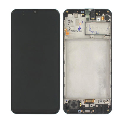 Samaung Galaxy M21/M30s 2020 (SM-M215/M307) Skärm med LCD Display Original - Svart image 1