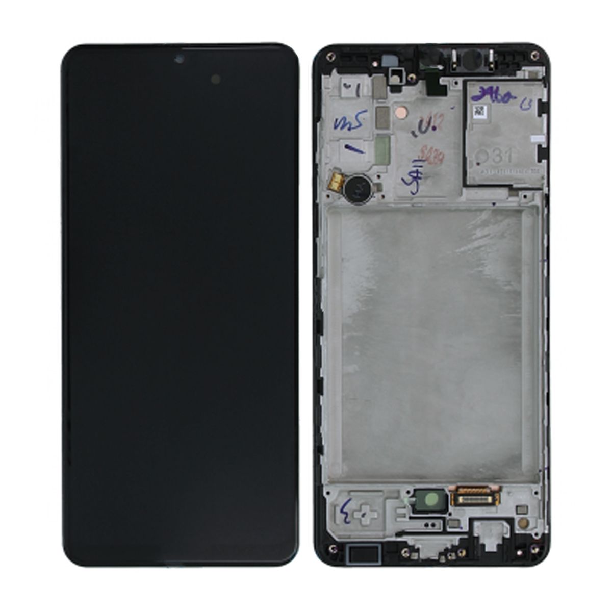 Samsung Galaxy A31 Skärm med LCD Display Original - Svart image 2