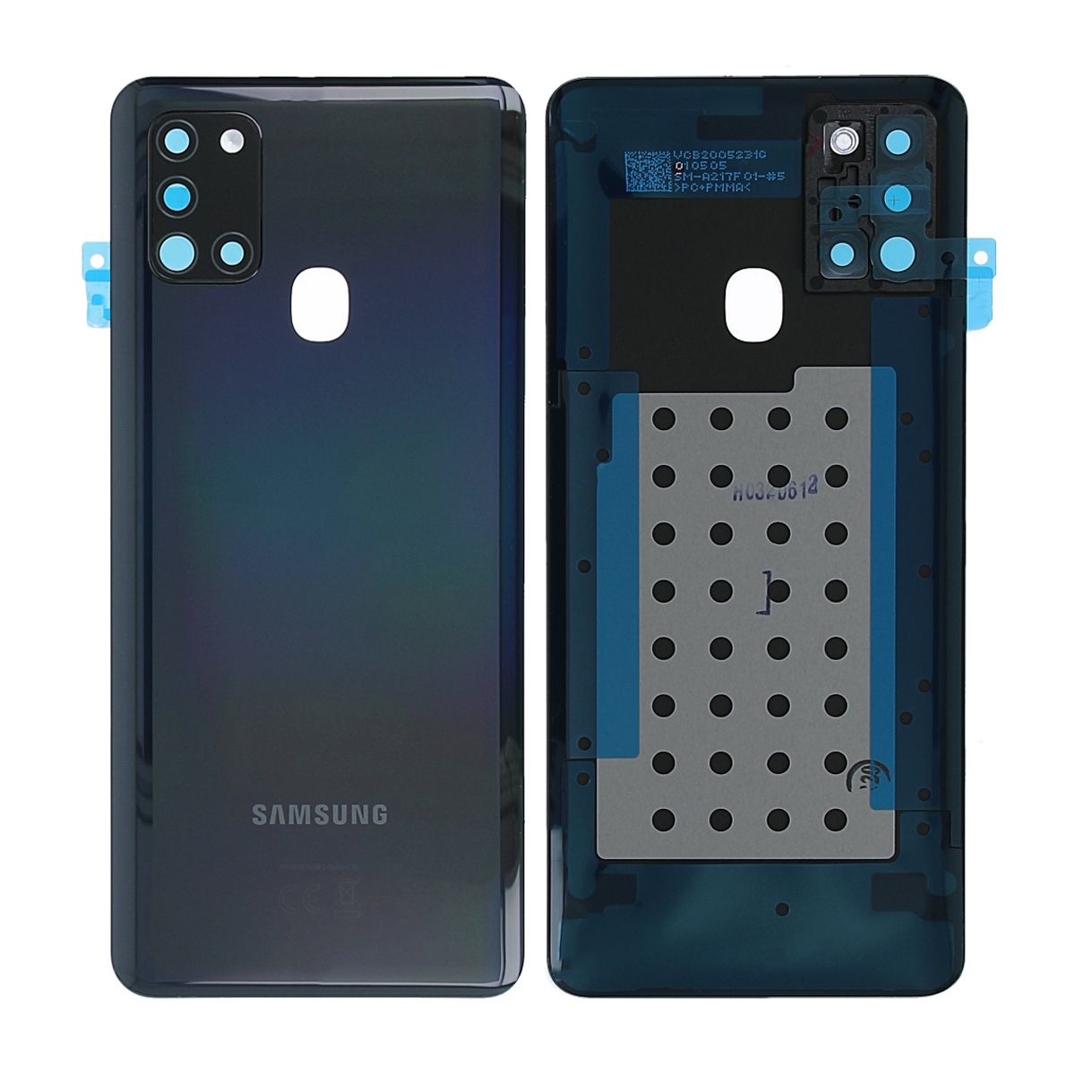 Samsung Galaxy A21s (SM-A217F) Baksida Original - Svart image 1