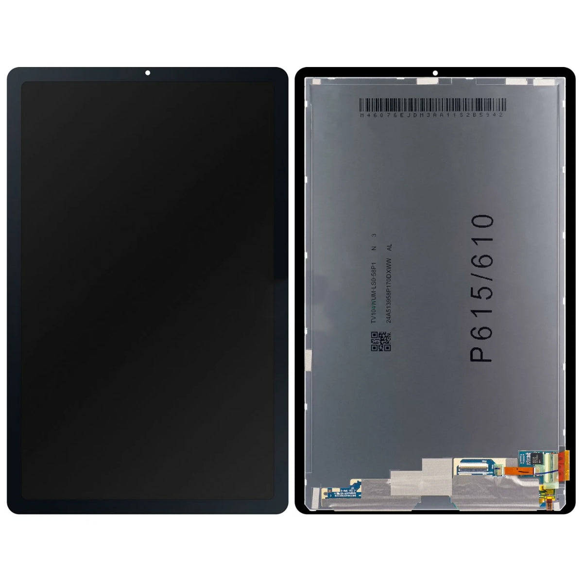 Samsung Galaxy Tab S6 Lite Skärm med LCD Display Original - Svart image 1