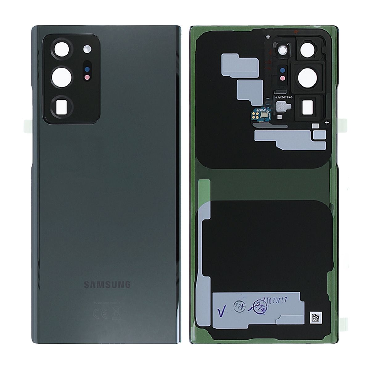 Samsung Galaxy Note 20 Ultra (N986B) - Baksida Original - Svart image 1