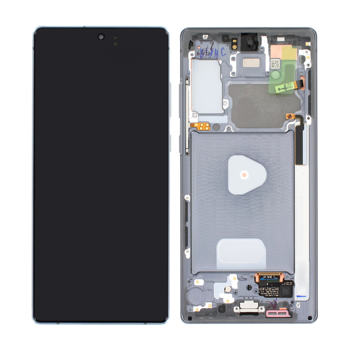 Samsung Galaxy Note 20 (SM-N980F) Skärm med LCD Display Original - Grå image 1