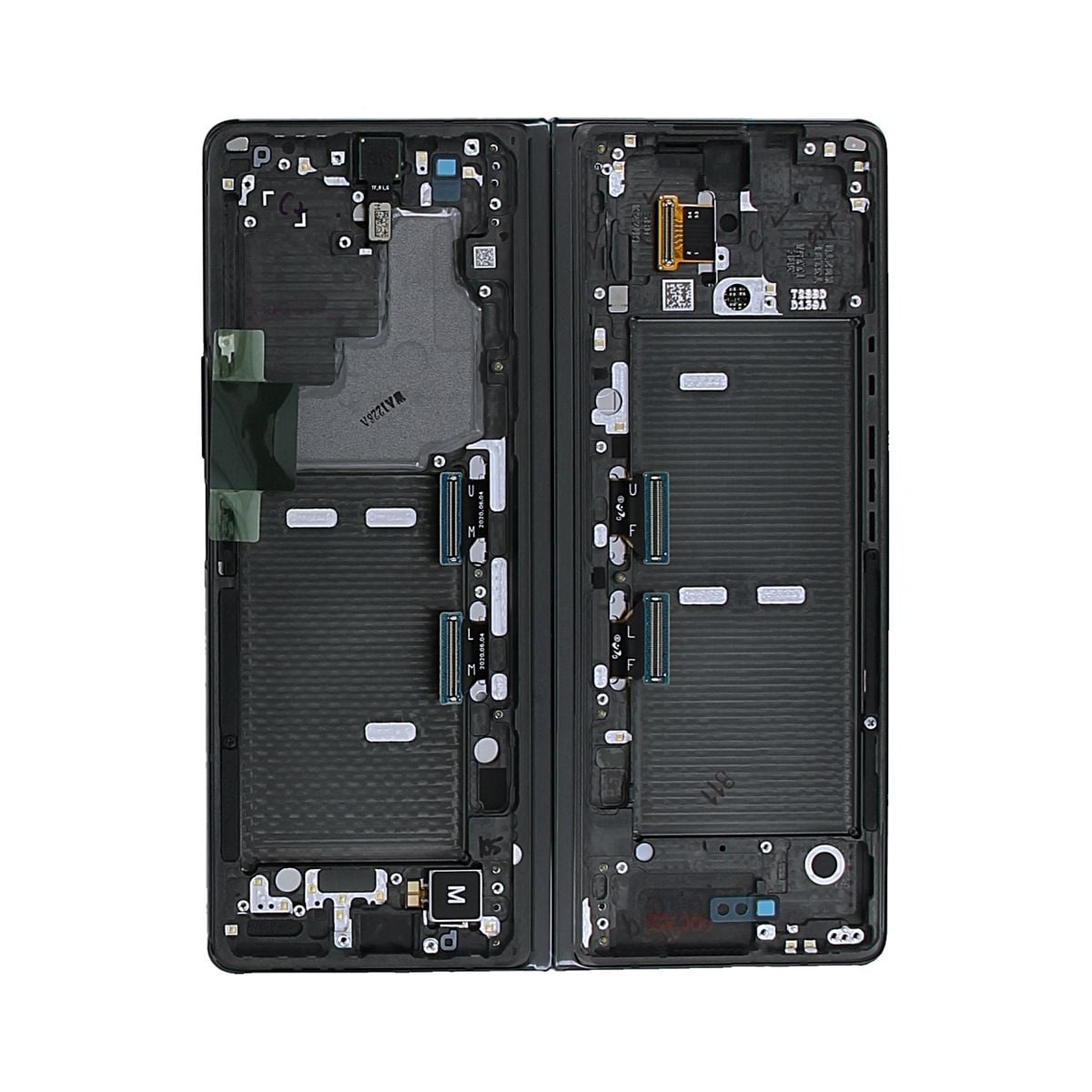 Samsung Galaxy Z Fold 2 5G Skärm med LCD Display Original - Svart image 2