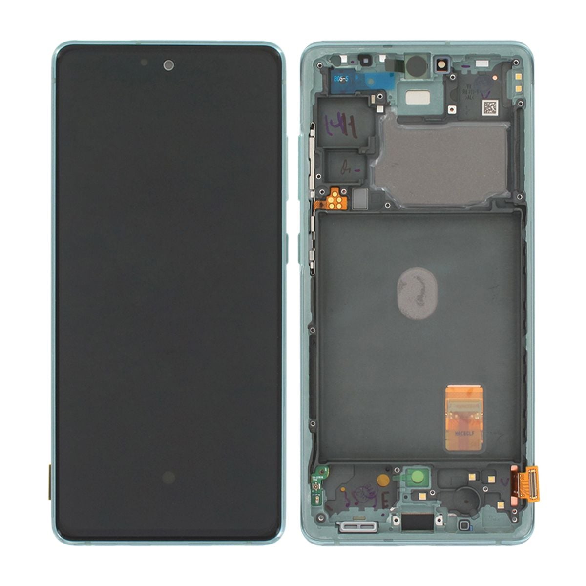 Samsung Galaxy S20 FE 5G Skärm med LCD Display Original - Grön image 1
