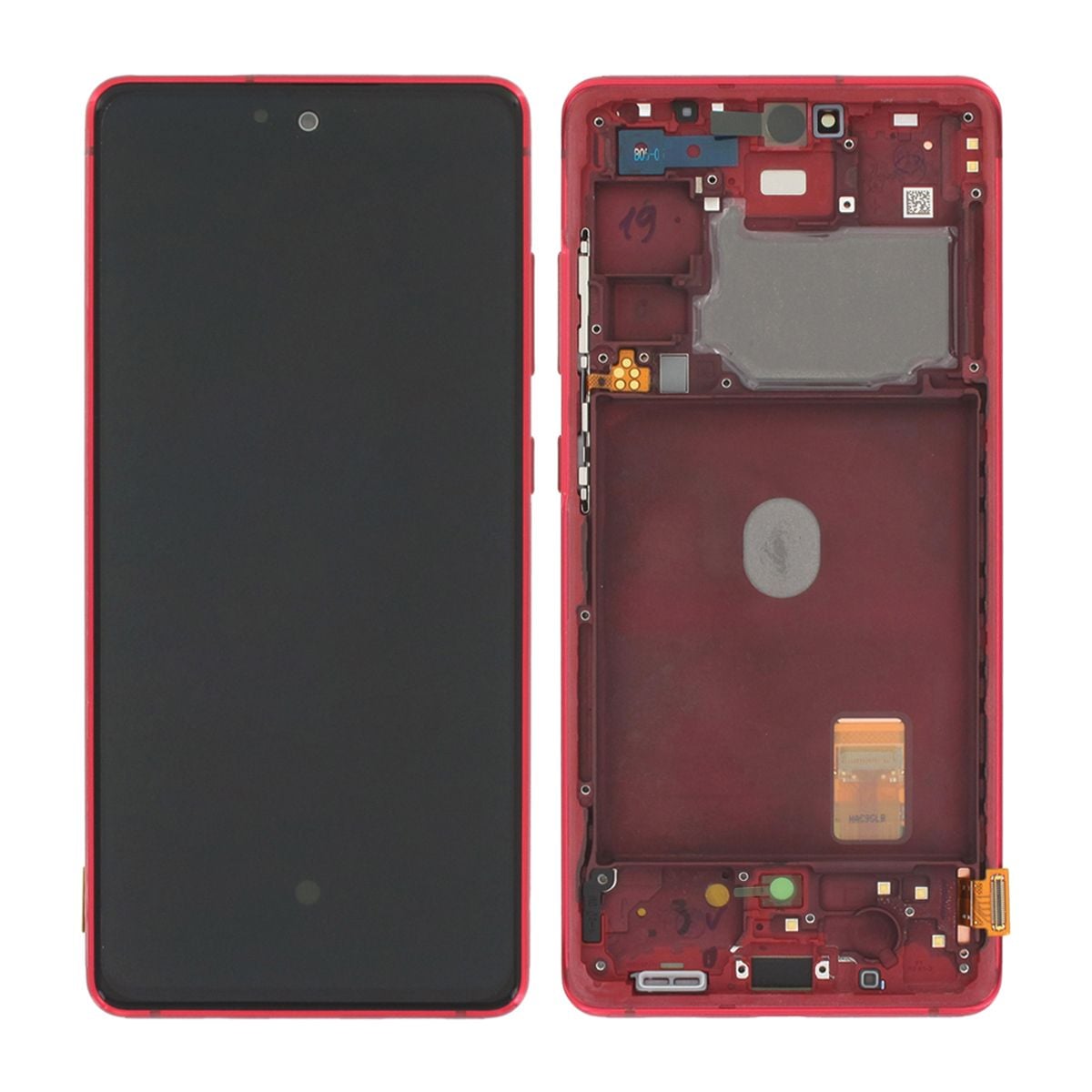 Samsung Galaxy S20 FE 5G Skärm med LCD Display Original - Röd image 1