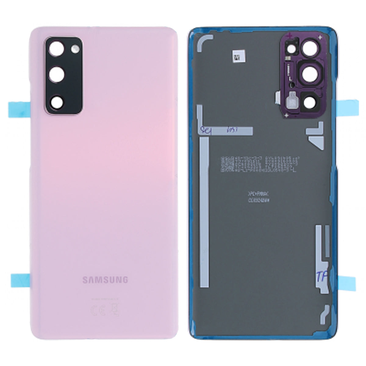 Samsung Galaxy S20 FE 5G Baksida Original - Lila image 1