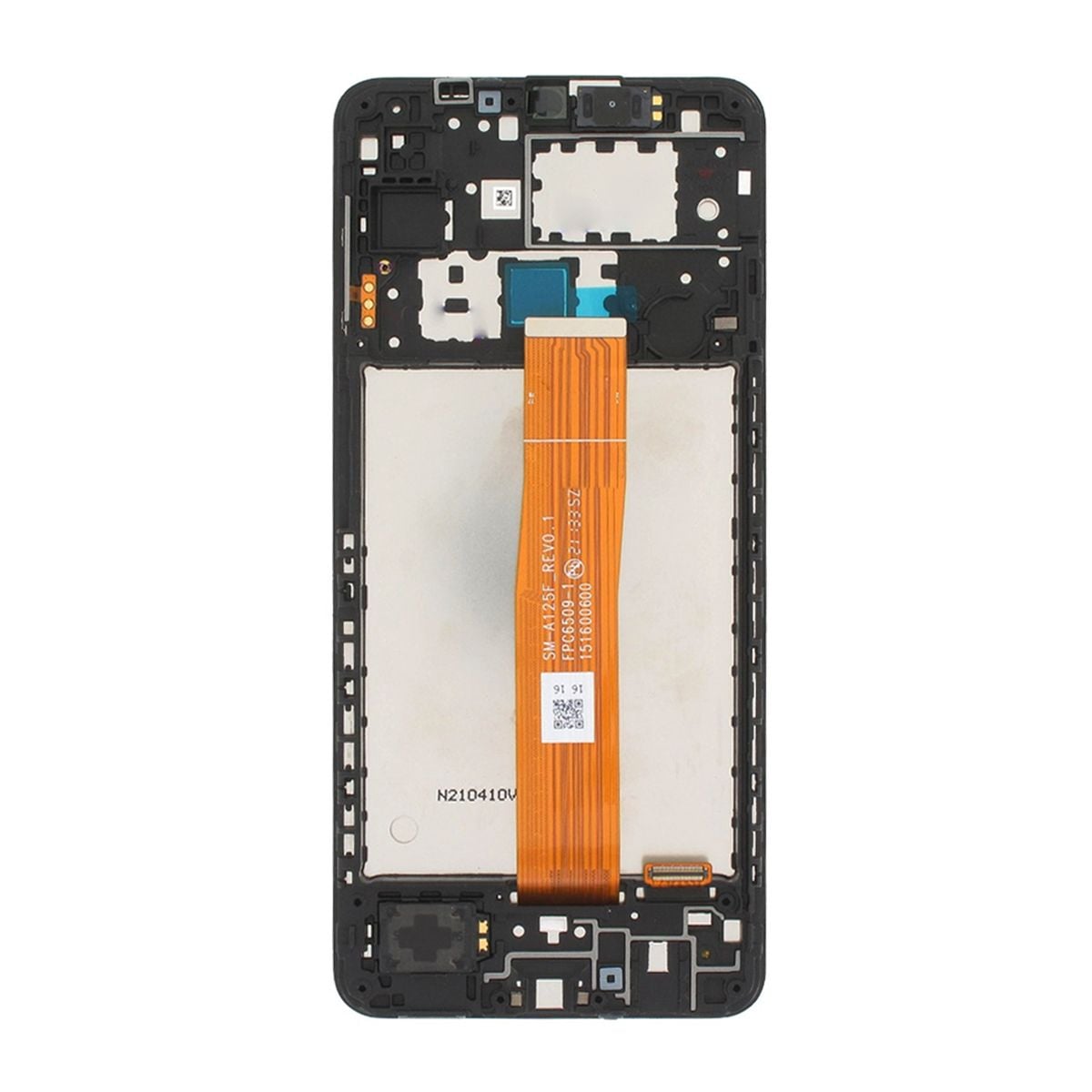 Samsung Galaxy A12 Skärm med LCD Display Original - Svart image 3