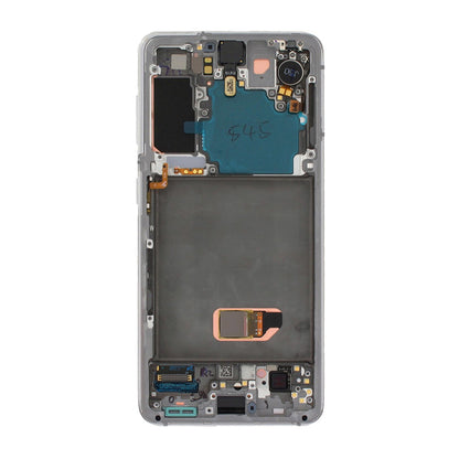 Samsung Galaxy S21 5G Skärm med LCD Display Original + Framkamera Original - Vit image 3
