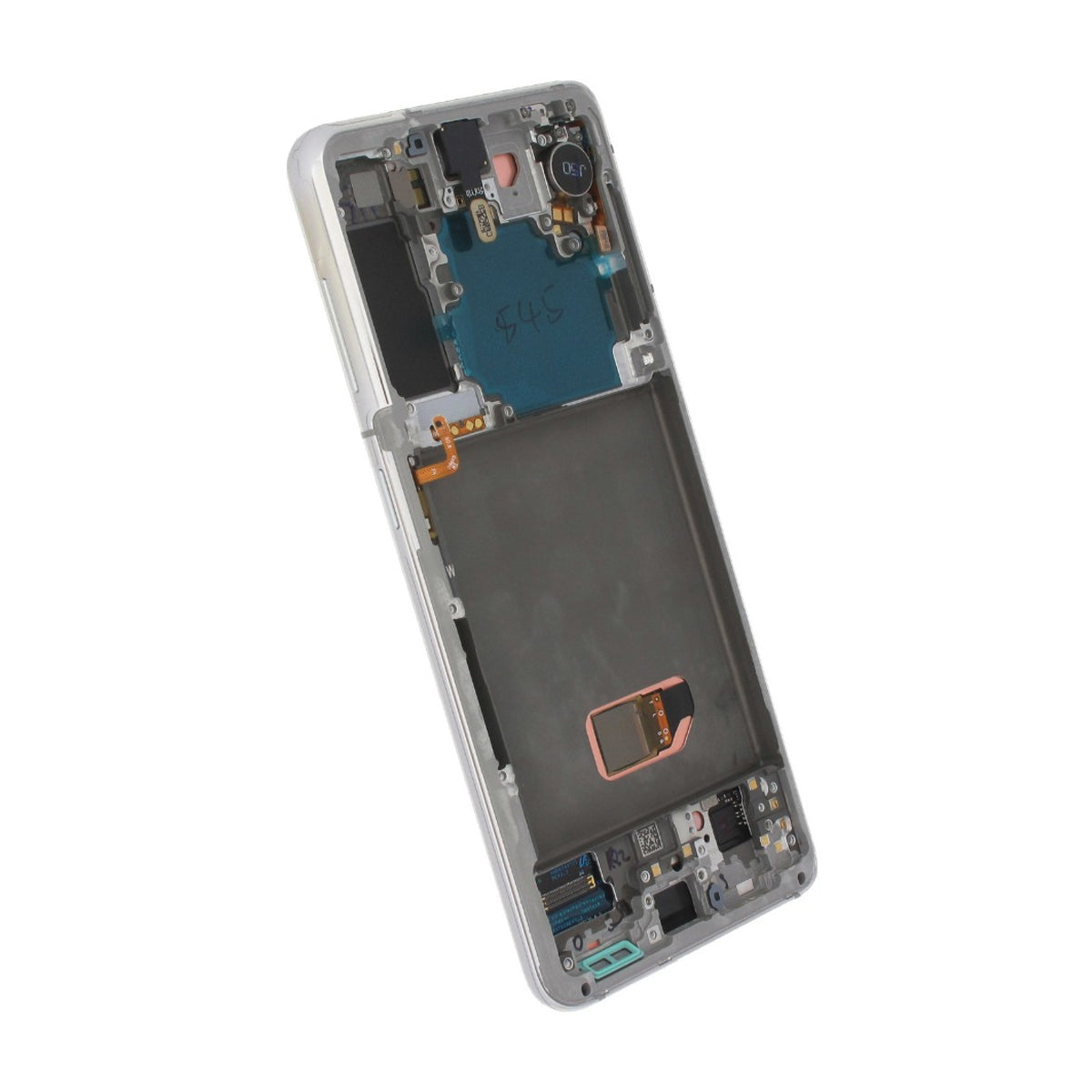 Samsung Galaxy S21 5G Skärm med LCD Display Original + Framkamera Original - Vit image 5