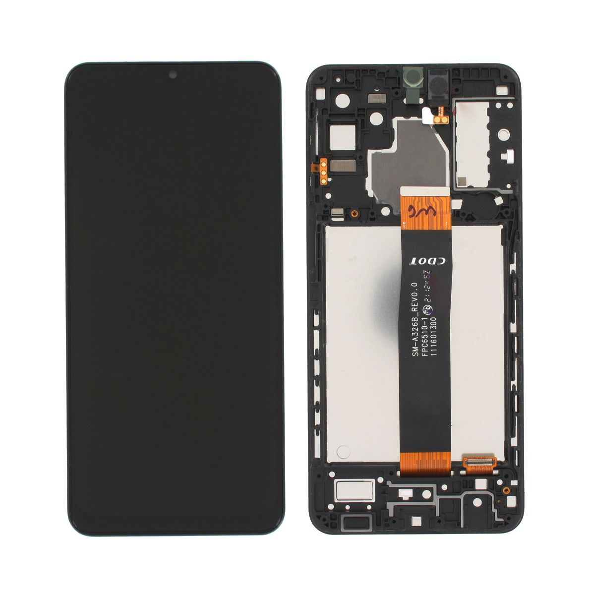 Samsung Galaxy A32 5G Skärm med LCD Display Original - Svart image 2