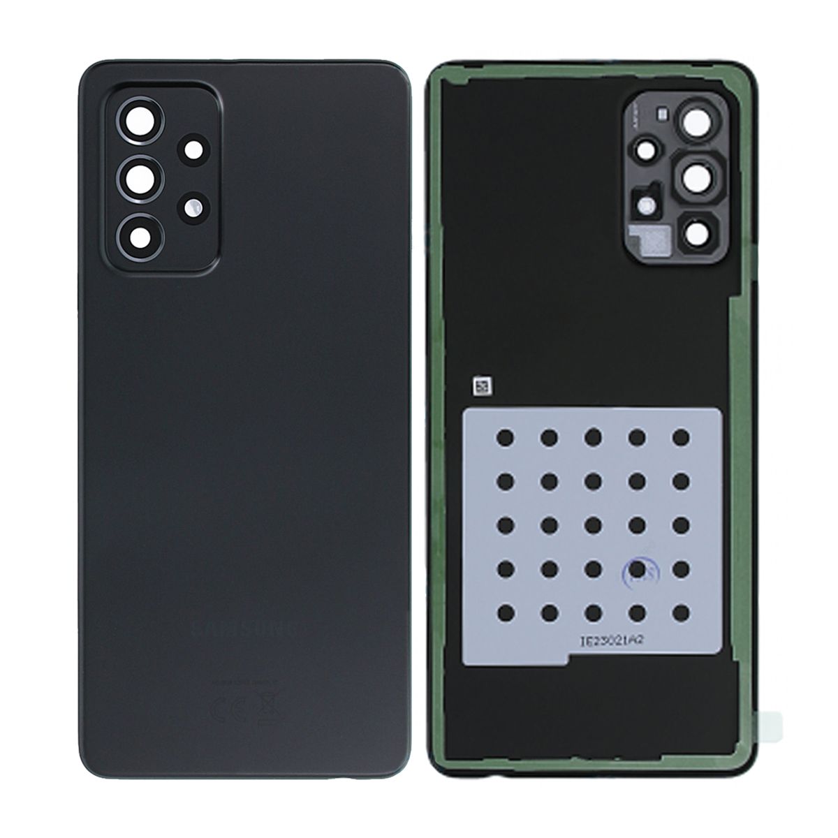 Samsung Galaxy A72 Baksida Original - Svart image 1