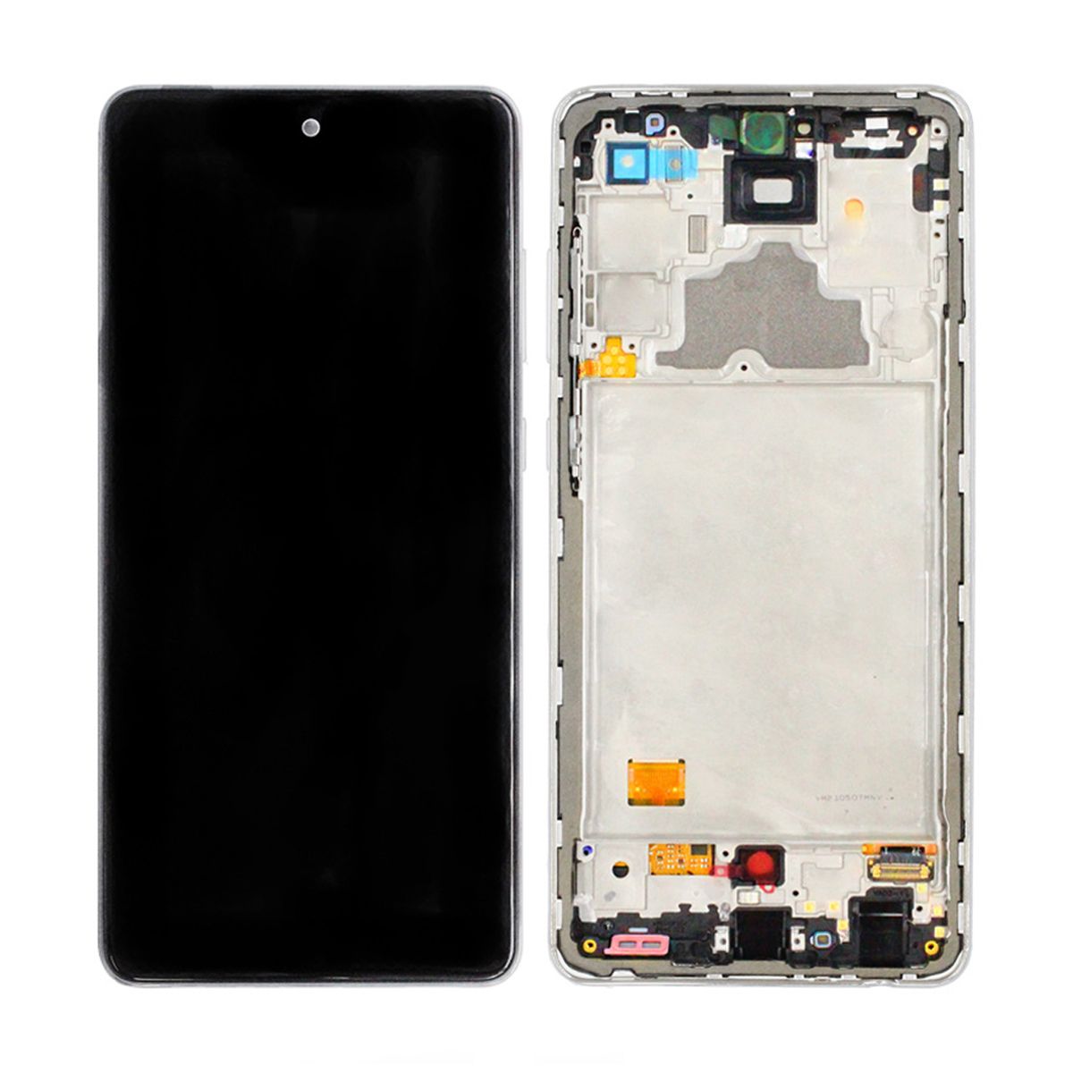 Samsung Galaxy A72 4G Skärm med LCD Display Original - Vit image 1