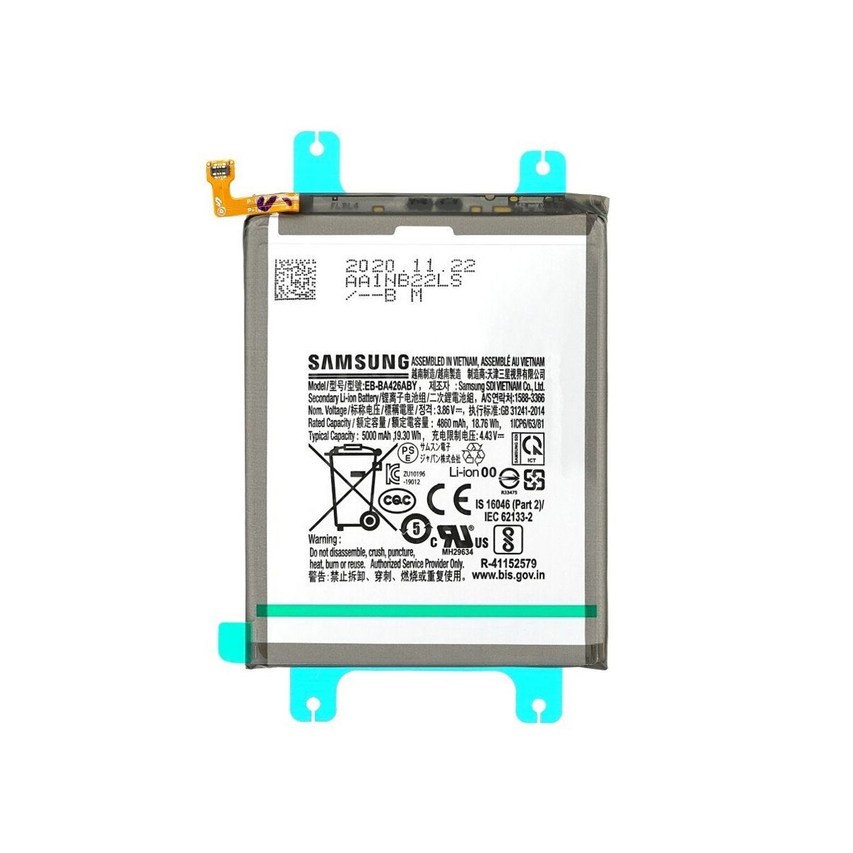 Samsung Galaxy A72 Batteri Original image 1