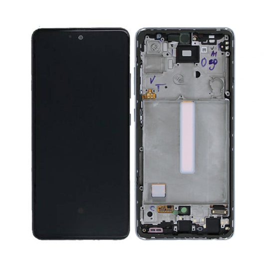 Samsung Galaxy A52 4G/5G Skärm med LCD Original - Vit image 1