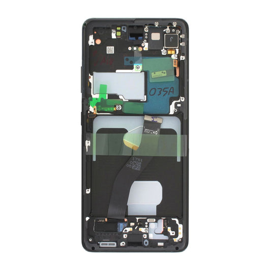 Samsung Galaxy S21 Ultra 5G Skärm med LCD Display Original - Svart image 3