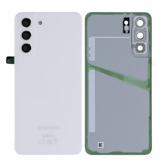 Samsung Galaxy S21 FE Baksida Original - Vit image 1