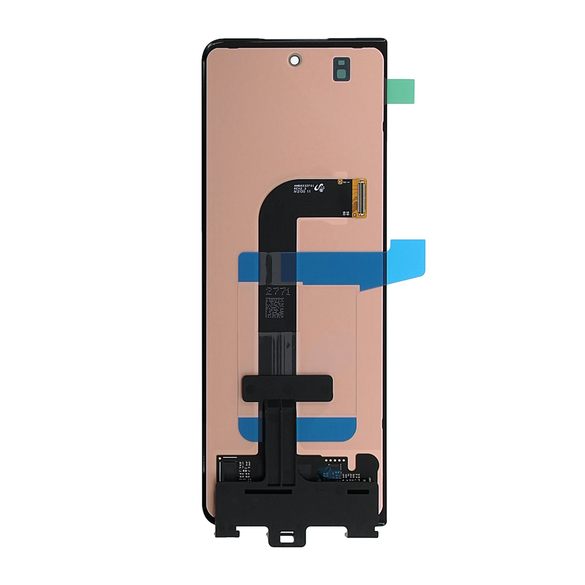 Samsung Z Fold 3 5G Utsida LCD Skärm Original - Svart image 3