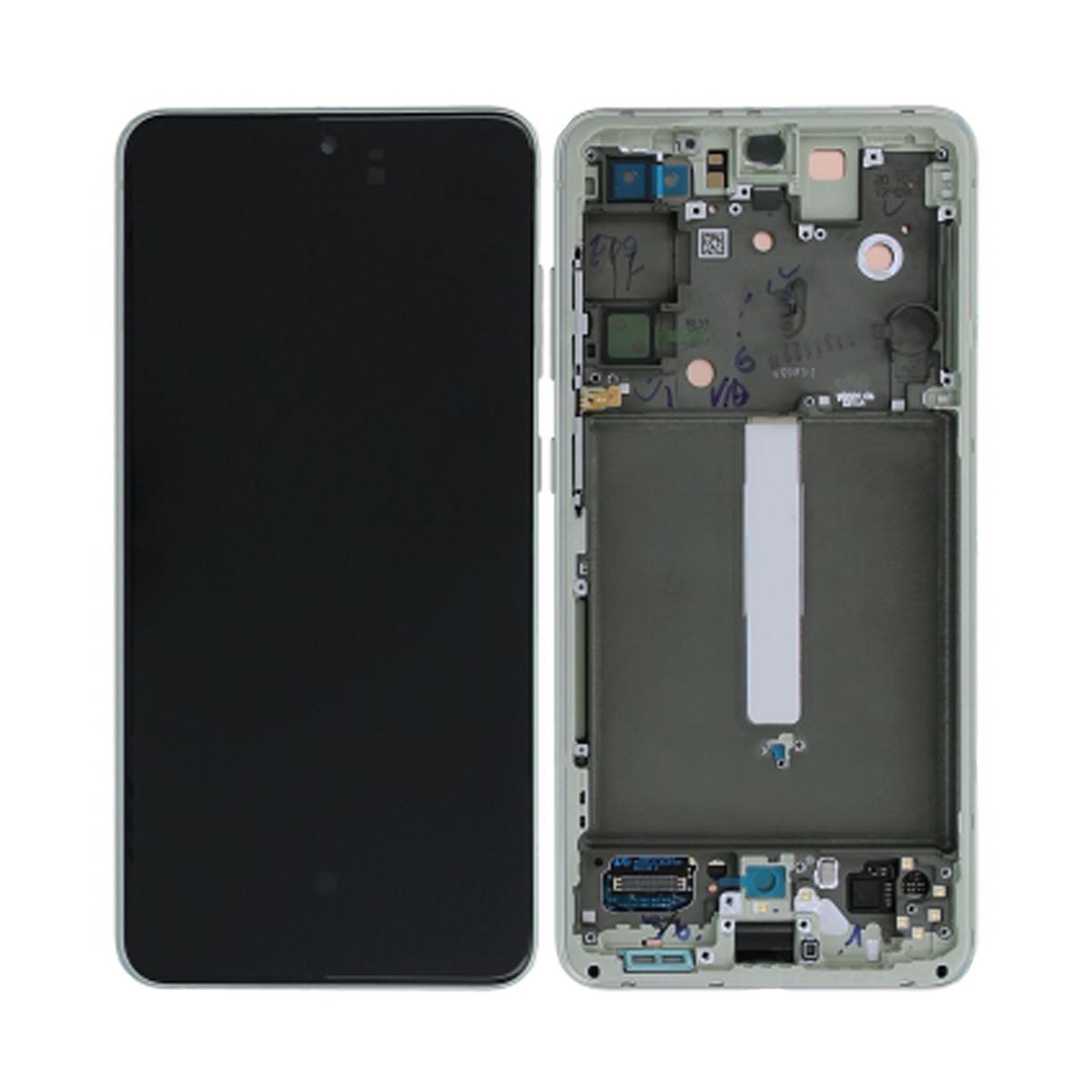 Samsung Galaxy S21 FE 5G Skärm med LCD Display Original - Grön image 1