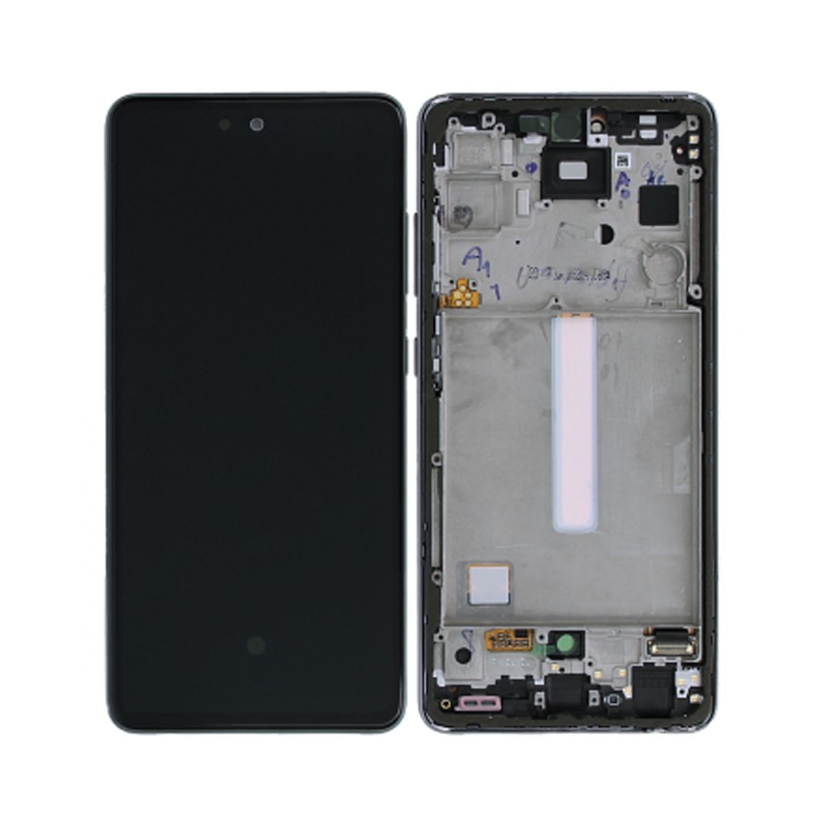 Samsung Galaxy A52s 5G Skärm med LCD Display Original - Svart image 1
