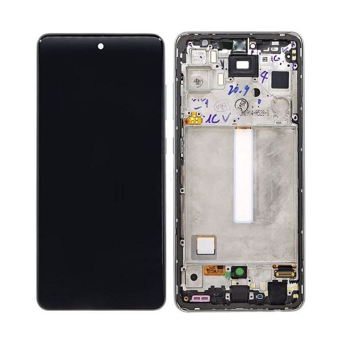 Samsung Galaxy A52s 5G Skärm med LCD Display Original - Lila image 1