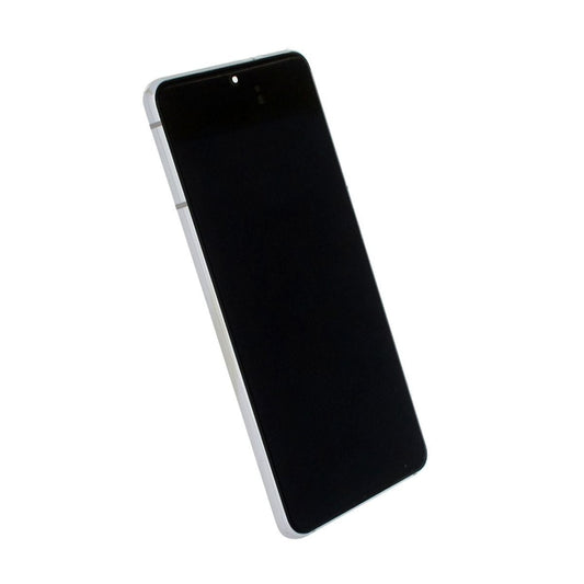 Samsung Galaxy S21 5G Skärm med LCD Display Original - Vit image 4