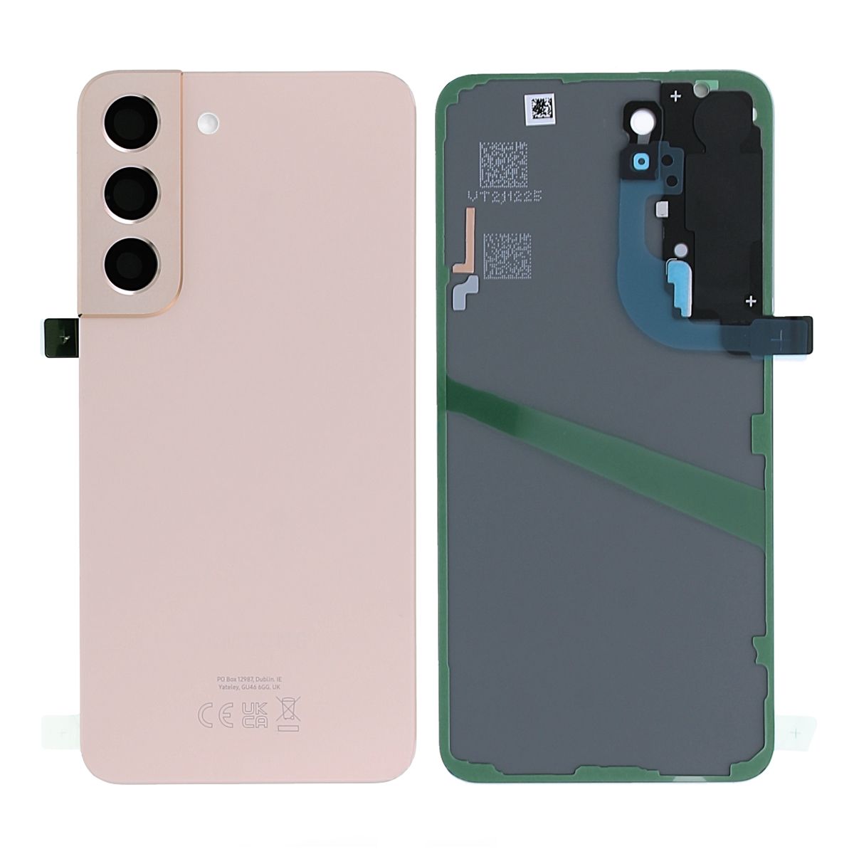 Samsung Galaxy S22 (SM-S901B) Baksida Original - Rosa image 1
