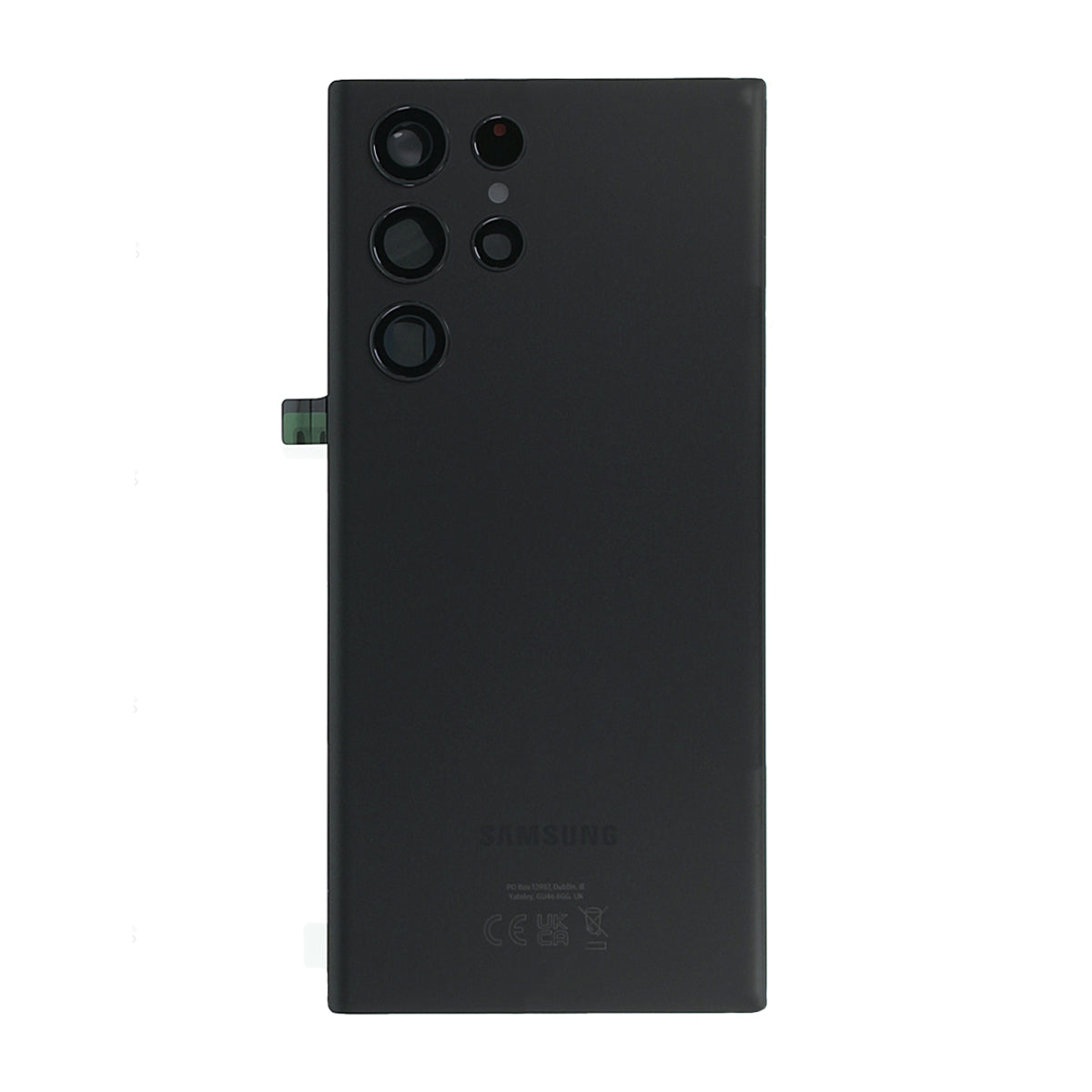 Samsung Galaxy S22 Ultra Baksida Original - Svart image 2