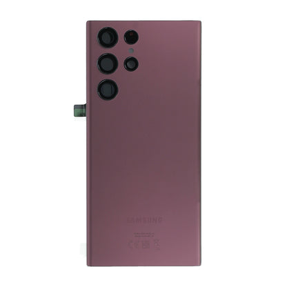 Samsung Galaxy S22 Ultra (SM-S908B) Baksida Original - Burgundy image 2