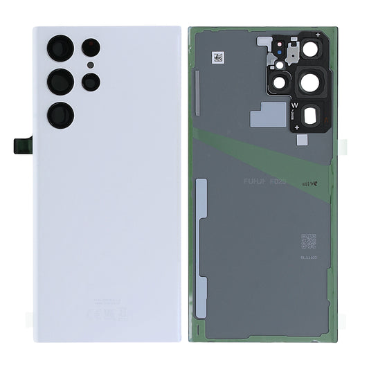 Samsung Galaxy S22 Ultra (SM-S908B) Baksida Original - Vit image 1