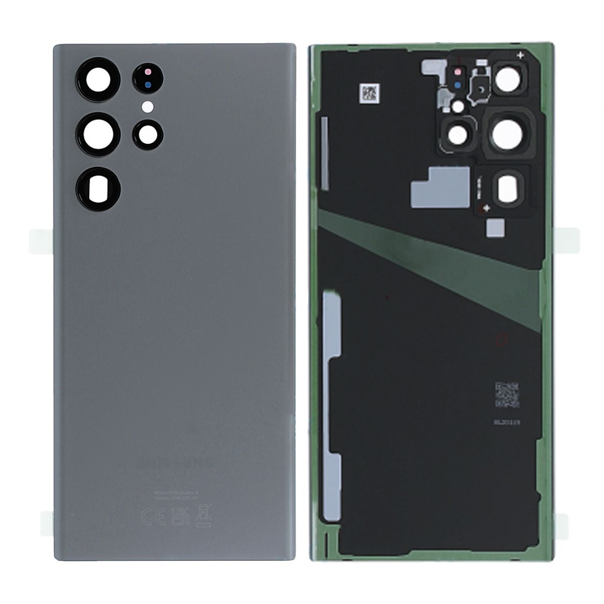 Samsung Galaxy S22 Ultra Baksida Original - Grafit image 1