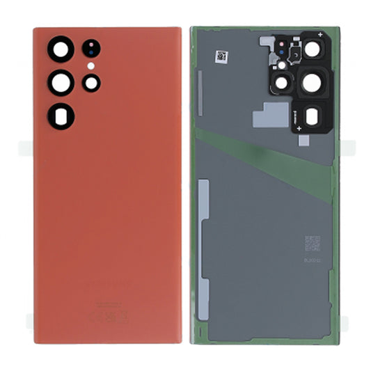 Samsung Galaxy S22 Ultra Baksida Original - Röd image 1