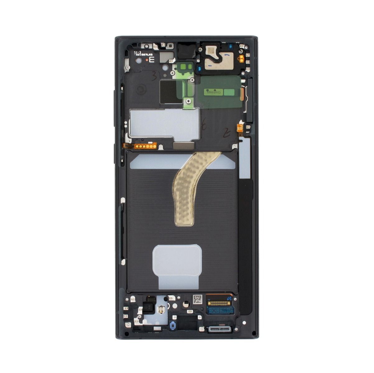 Samsung Galaxy S22 Ultra Skärm med LCD Display Original - Svart image 3