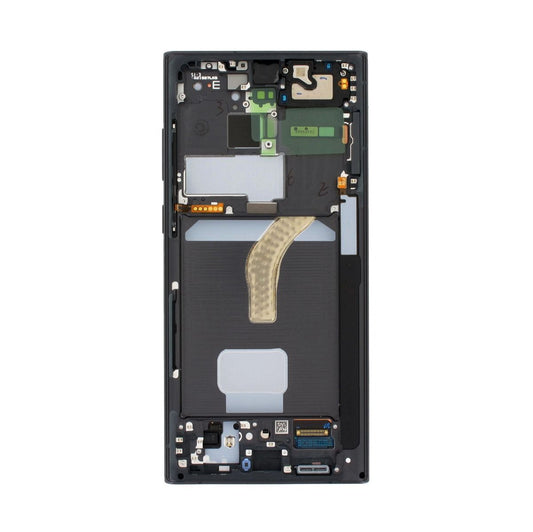 Samsung Galaxy S22 Ultra Skärm med LCD Display Original - Svart image 3