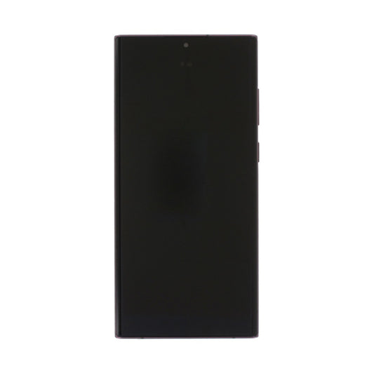 Samsung Galaxy S22 Ultra (S908B) Skärm med LCD Display Original - Burgundy image 2