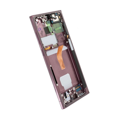 Samsung Galaxy S22 Ultra (S908B) Skärm med LCD Display Original - Burgundy image 5