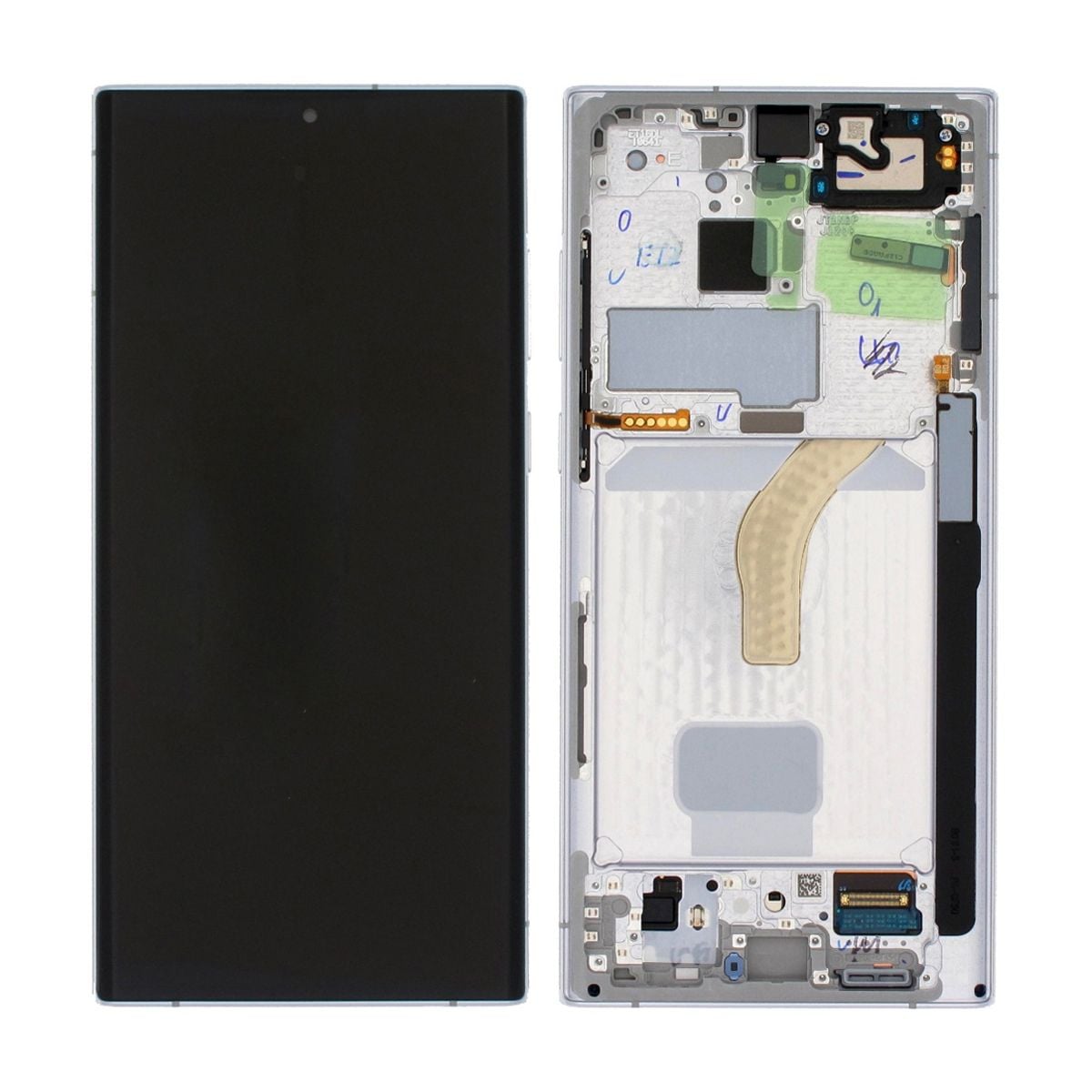 Samsung Galaxy S22 Ultra Skärm med LCD Display Original - Vit image 1