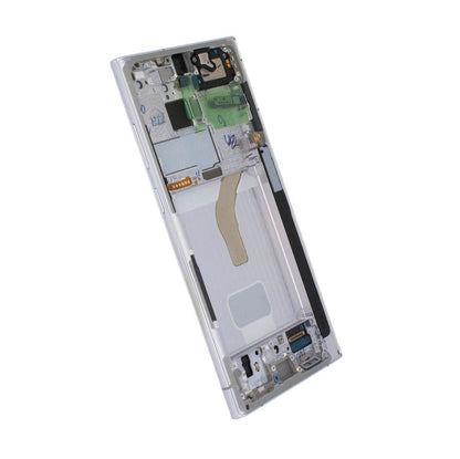 Samsung Galaxy S22 Ultra Skärm med LCD Display Original - Vit image 5
