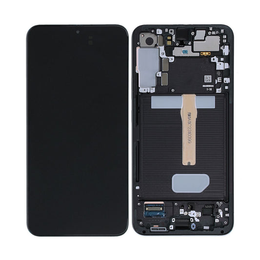 Samsung Galaxy S22 Plus Skärm med LCD Display Original - Svart image 1